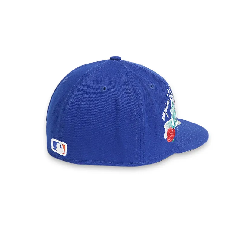 [ 60224647 ] New York Mets City Cluster Blue Men's MBL 59FIFTY Fitted Hat