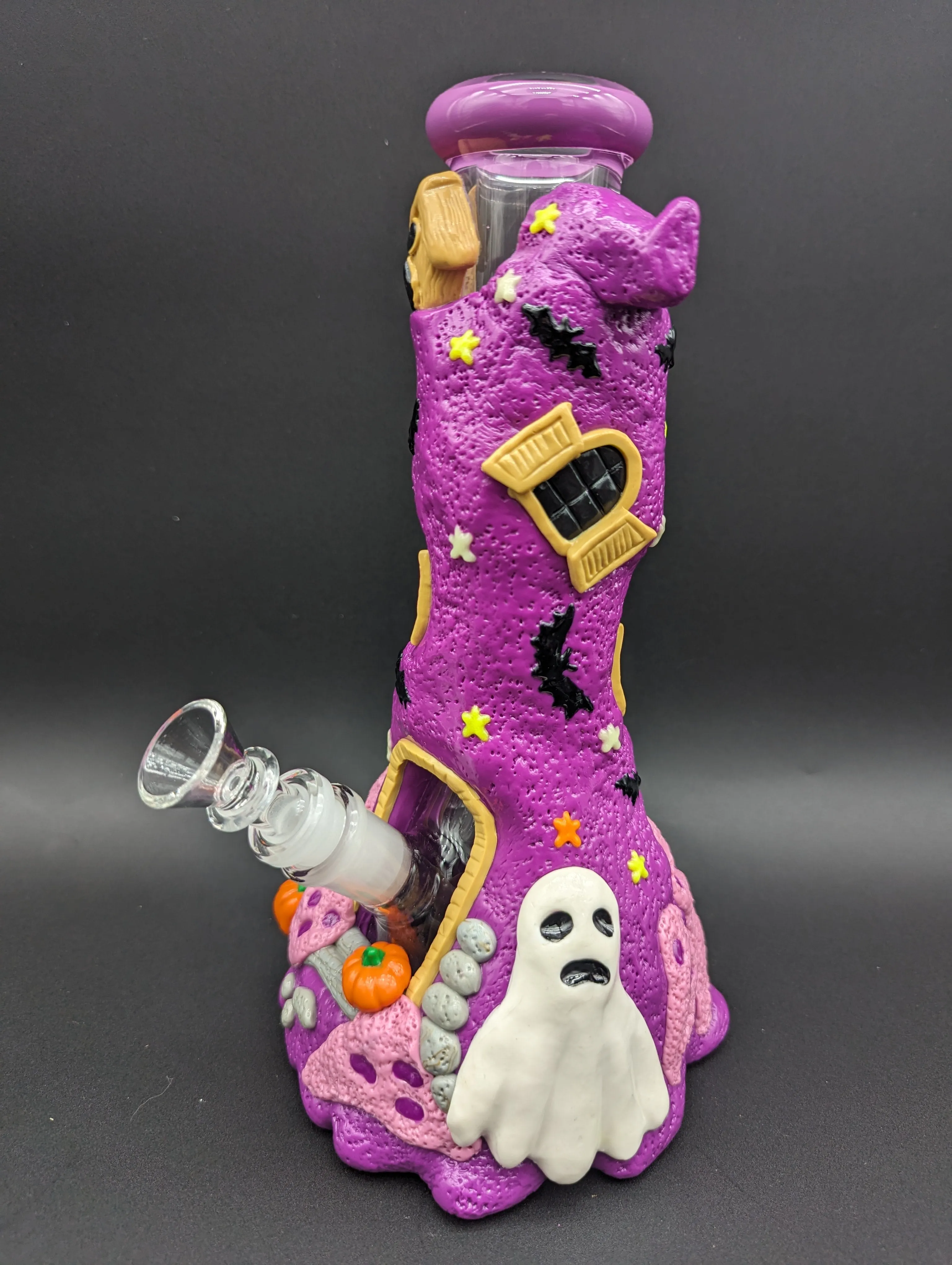 10 3D Halloween Spooky Beaker w/ Resin