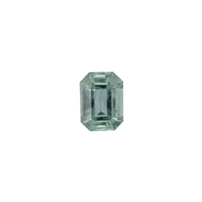 1.21ct Emerald Cut Light Blue Montana Sapphire SF351