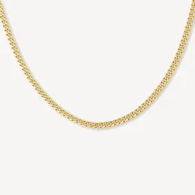 3mm Miami Micro Cuban Link Chain