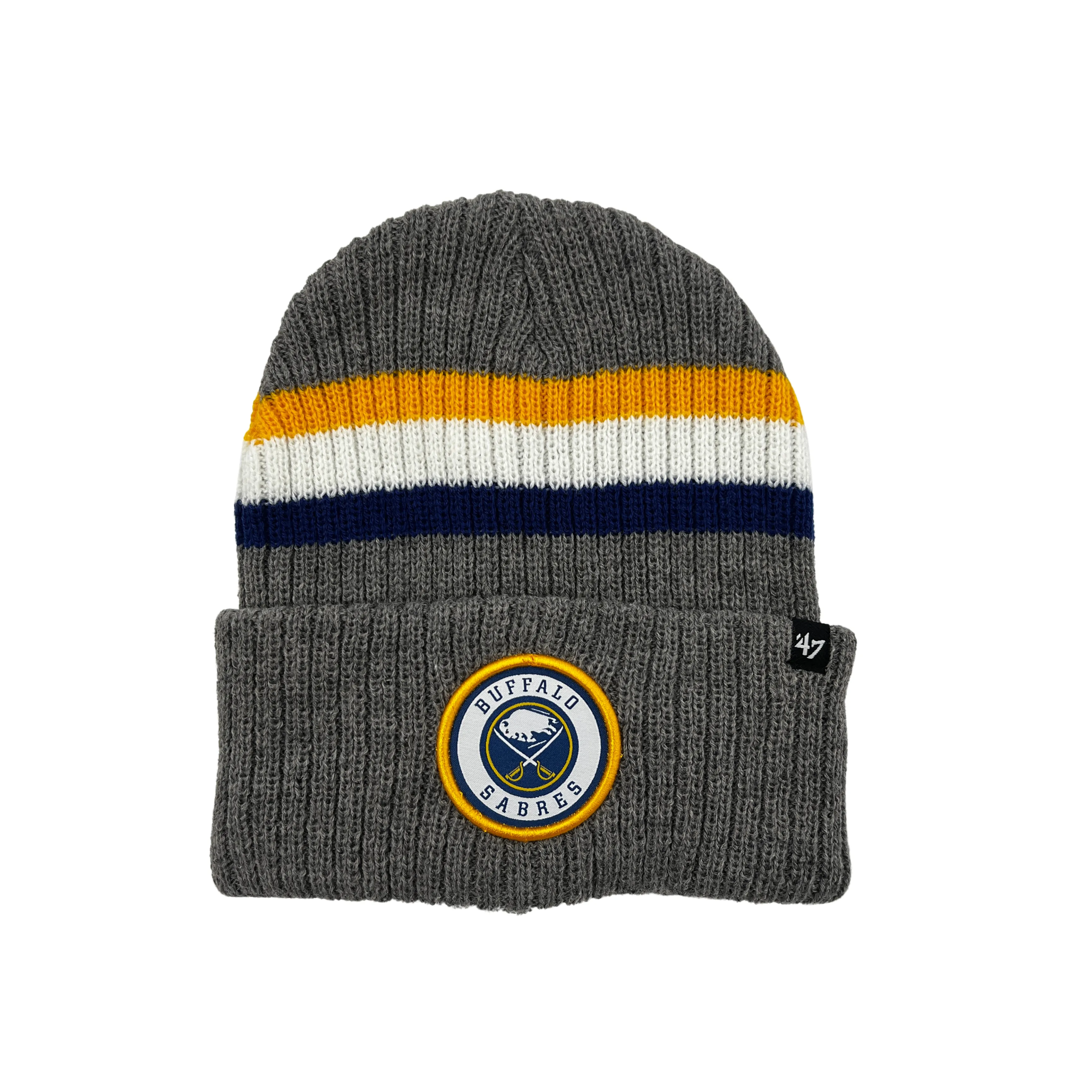 '47 Brand Buffalo Sabres Dark Grey Knit Winter Hat