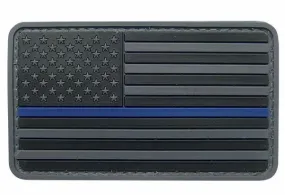 5ive Star Gear USA Flag Black with Thin Blue Line Morale Patch