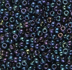 8-452, Miyuki 22g Metallic Dark Blue Iris