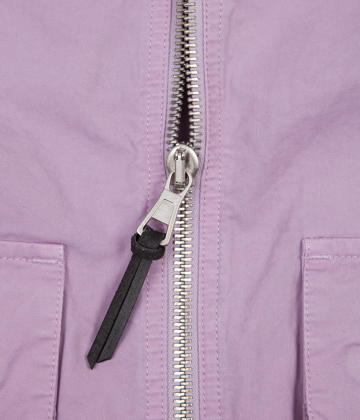 Albam Zipped Hooded Parka Jacket - Lavender Mist