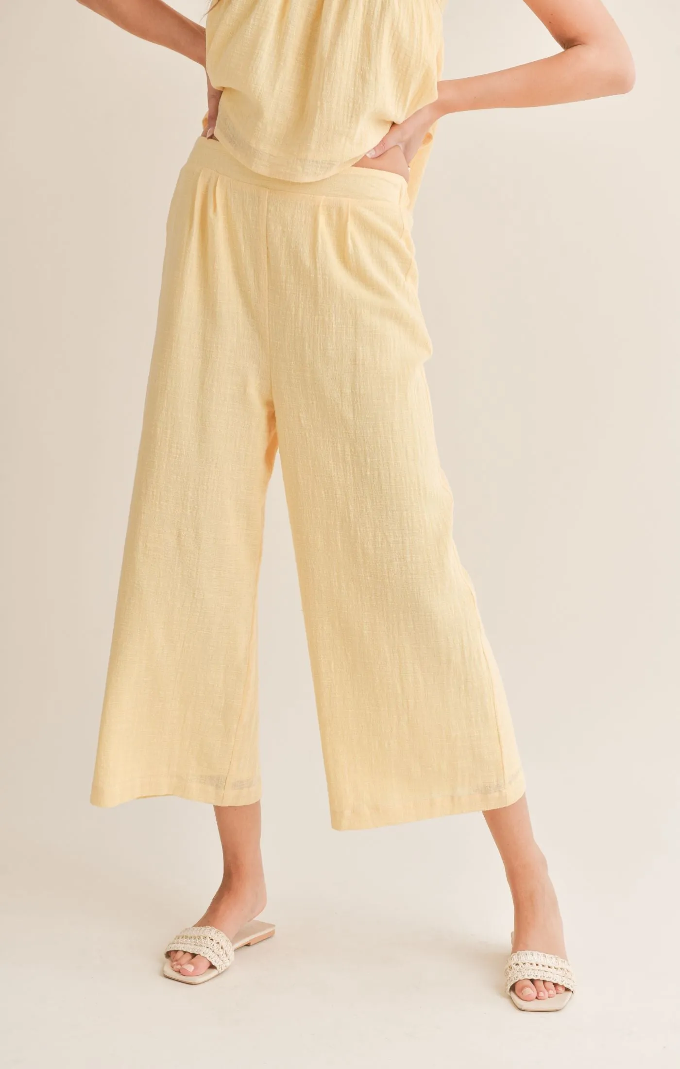 Bird Song Wide Leg Pants