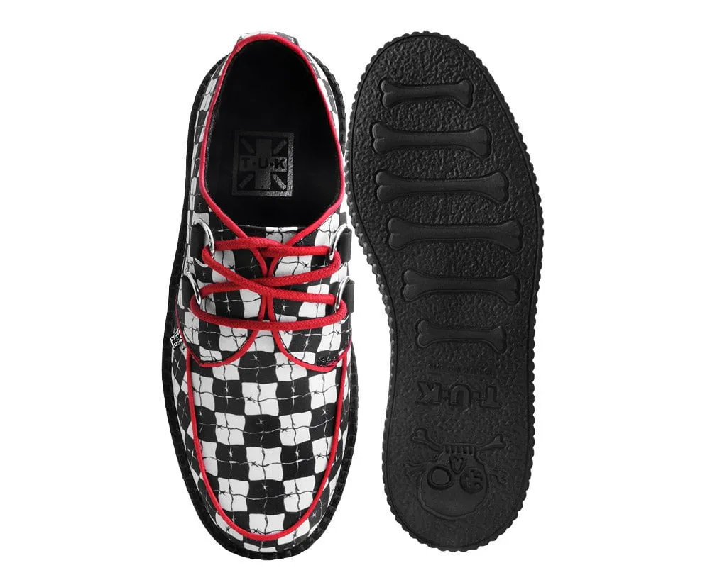 Black & White Checkered Barbwire Viva Mondo Creeper