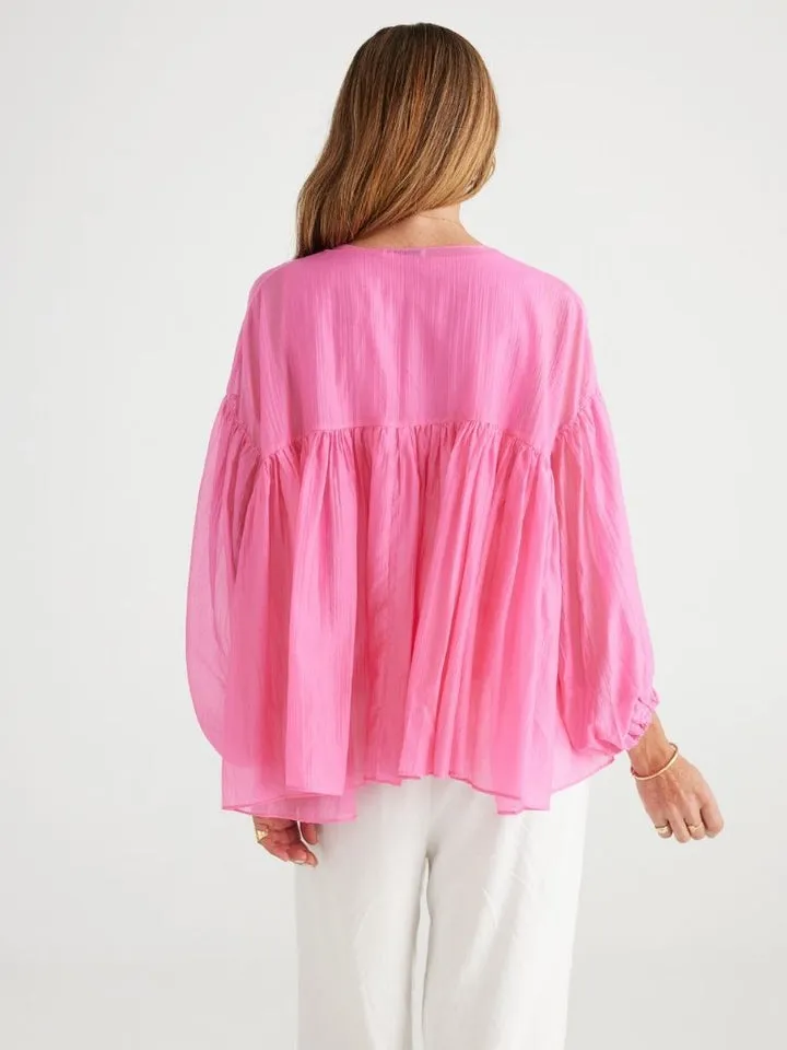 Brave True Dahla Top Pink