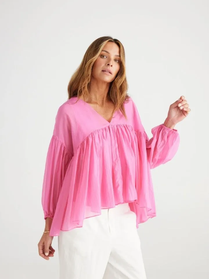 Brave True Dahla Top Pink