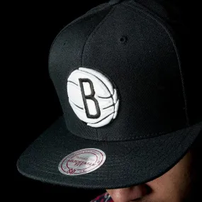 Brooklyn Nets NBA Current Wool Snapback