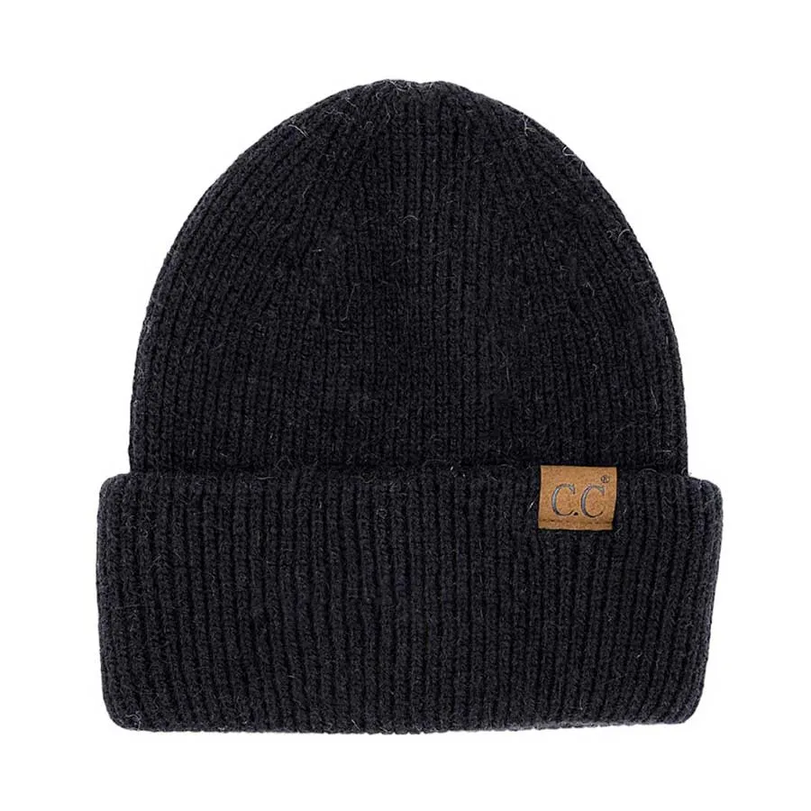 C.C Double Cuff Beanie Hat