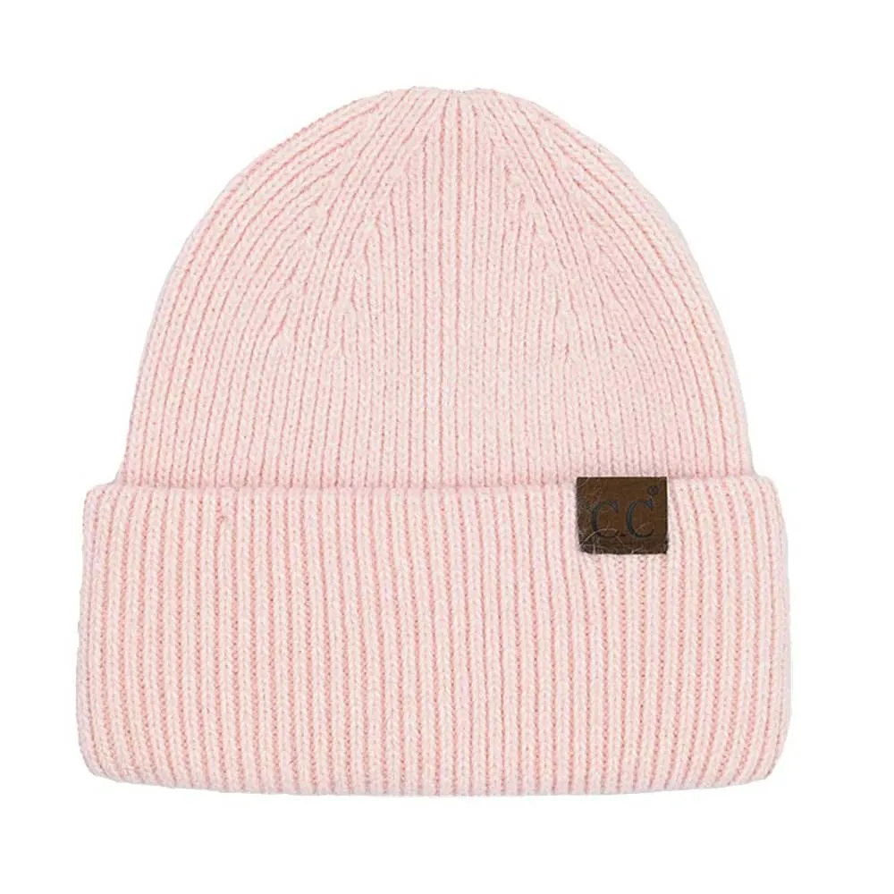 C.C Double Cuff Beanie Hat