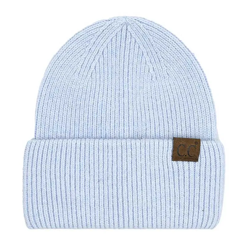 C.C Double Cuff Beanie Hat