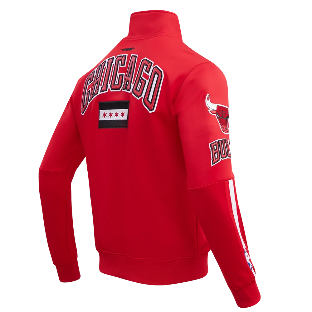 CHICAGO BULLS CHERRY 2.0 DK TRACK JACKET (RED)