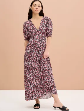 Claudette Dress in Ditsy Floral Print