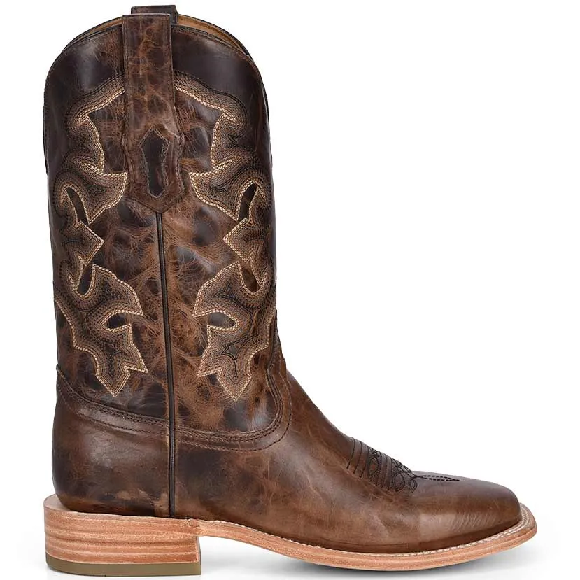 Corral Boot Co. Men's Distressed Square Toe Cowboy Boots