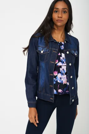 Denim Jacket In Navy Ex-Branded