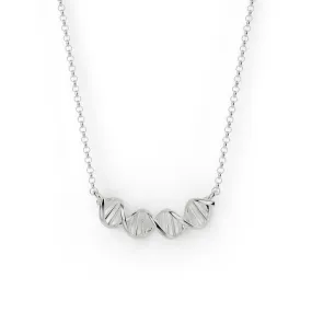 DNA necklace H | silver