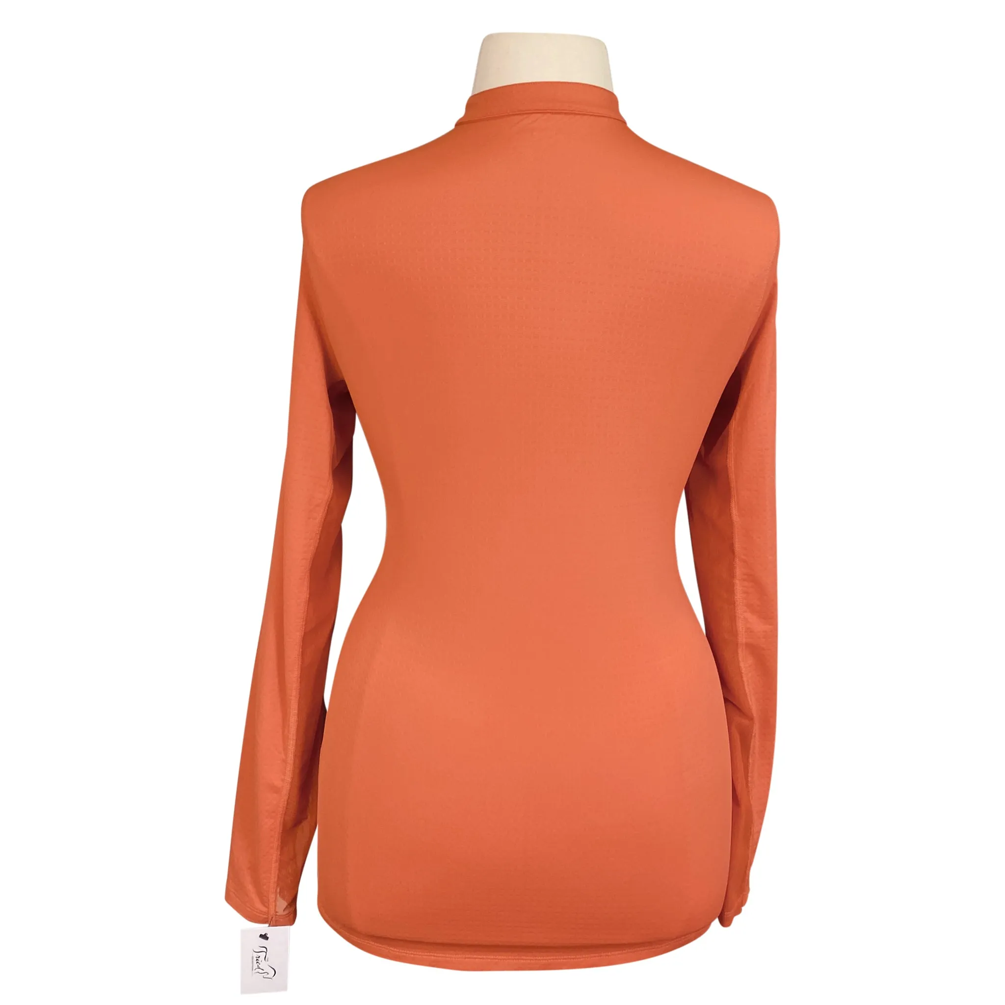 Dover Saddlery 'CoolBlast 100' Sunshirt in Pumpkin - Women's Large