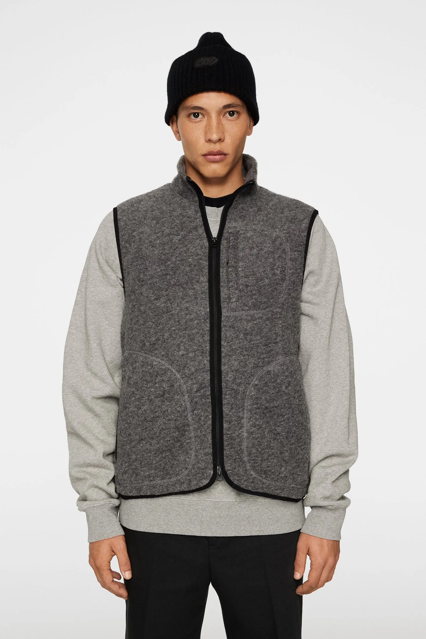 Duncan Wool Fleece Vest