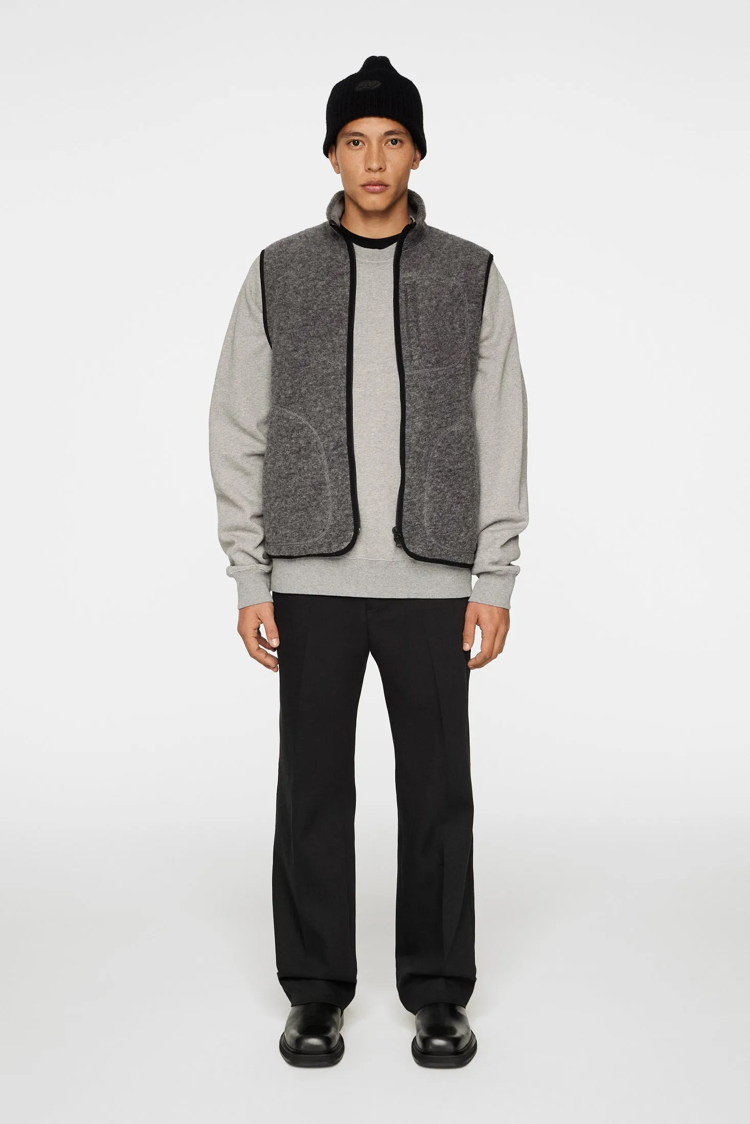 Duncan Wool Fleece Vest