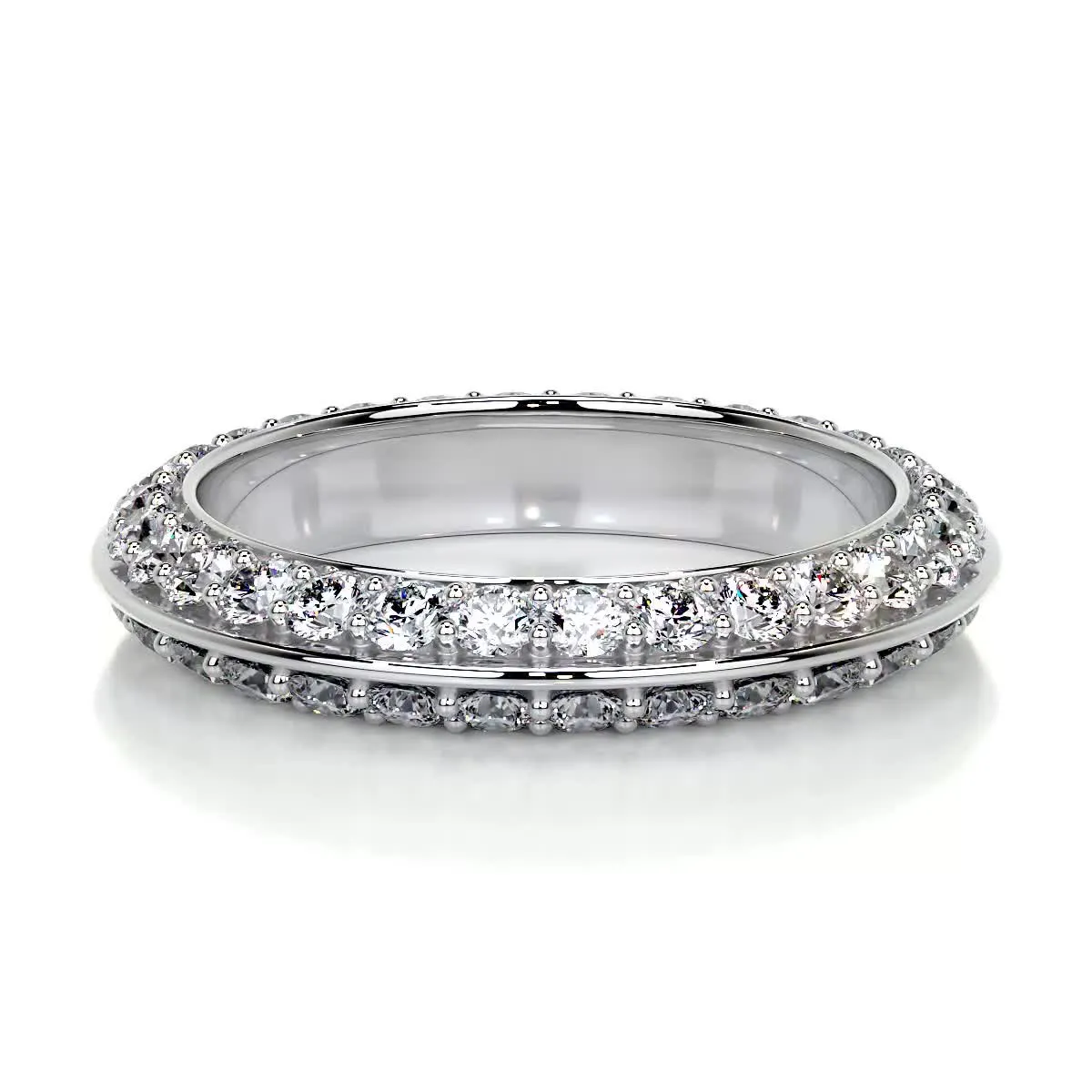 Eliana Wedding Ring   (0.50 Carat) -14K White Gold