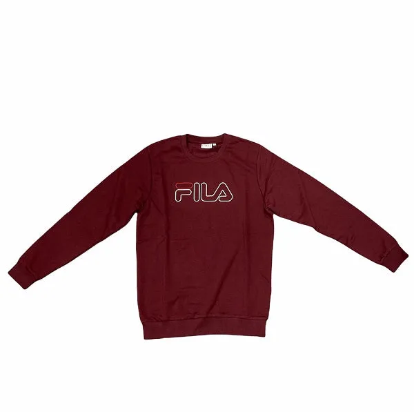 Fila Men Lian Crew Sweat 687139 D10 tawny port