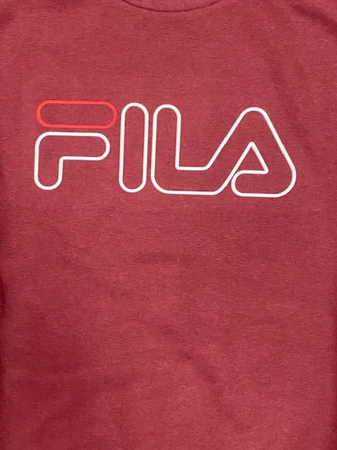 Fila Men Lian Crew Sweat 687139 D10 tawny port