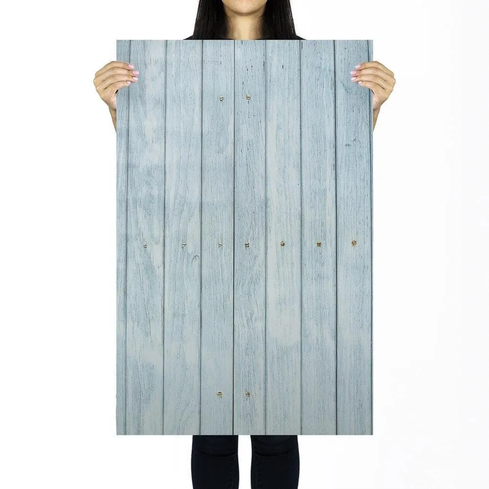 'Flat Lay Instagram Backdrop -  As Good As Wood' Stylists Paradise (56cm x 87cm)