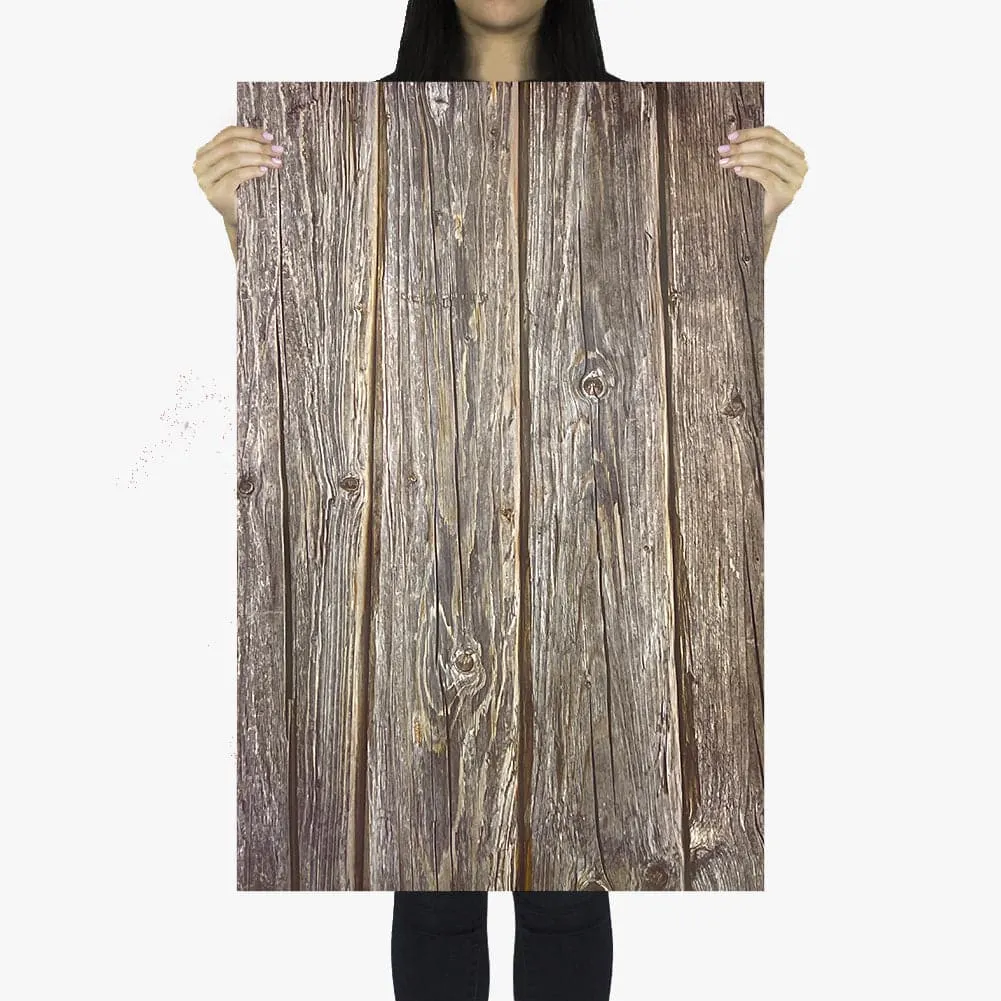 'Flat Lay Instagram Backdrop -  As Good As Wood' Stylists Paradise (56cm x 87cm)