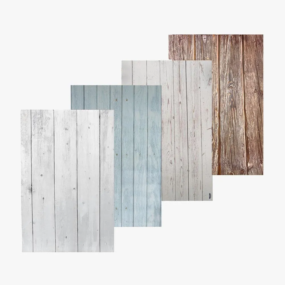 'Flat Lay Instagram Backdrop -  As Good As Wood' Stylists Paradise (56cm x 87cm)