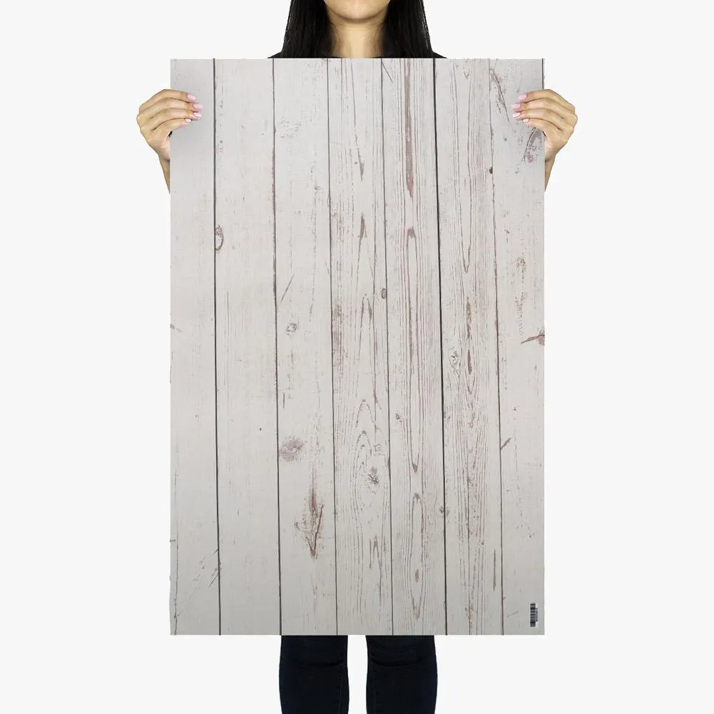 'Flat Lay Instagram Backdrop -  As Good As Wood' Stylists Paradise (56cm x 87cm)