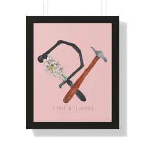 Forge & Flourish Framed Poster