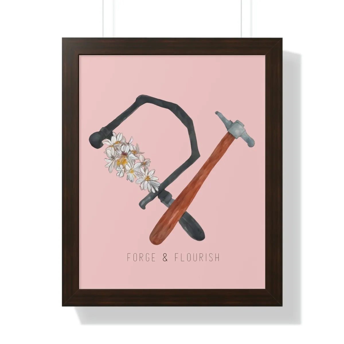 Forge & Flourish Framed Poster