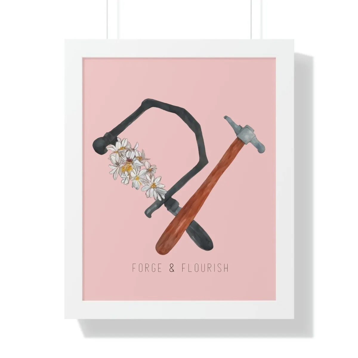 Forge & Flourish Framed Poster