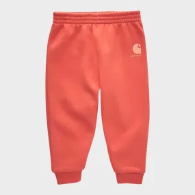 Girls Pink Carhartt Joggers