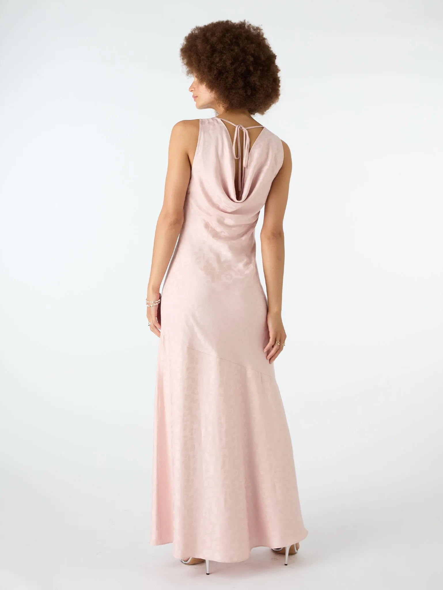 Ilona Column Dress in Pink