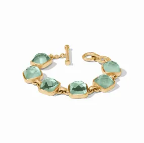 Julie Vos Catalina Stone Bracelet, Aquamarine Blue