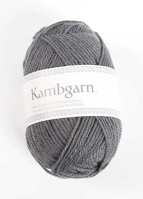 Kambgarn - 1200 Steel Grey