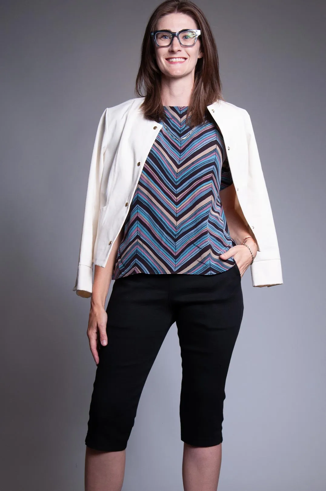 Katrina Top - Not Your Average Chevron