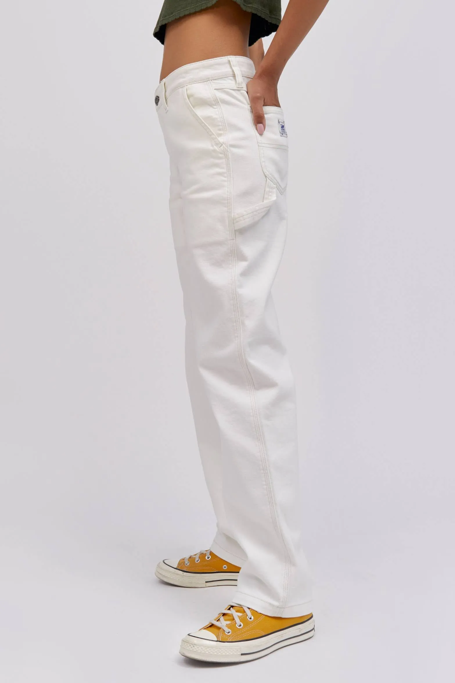 Lee x Daydreamer Workwear Pant in Ecru