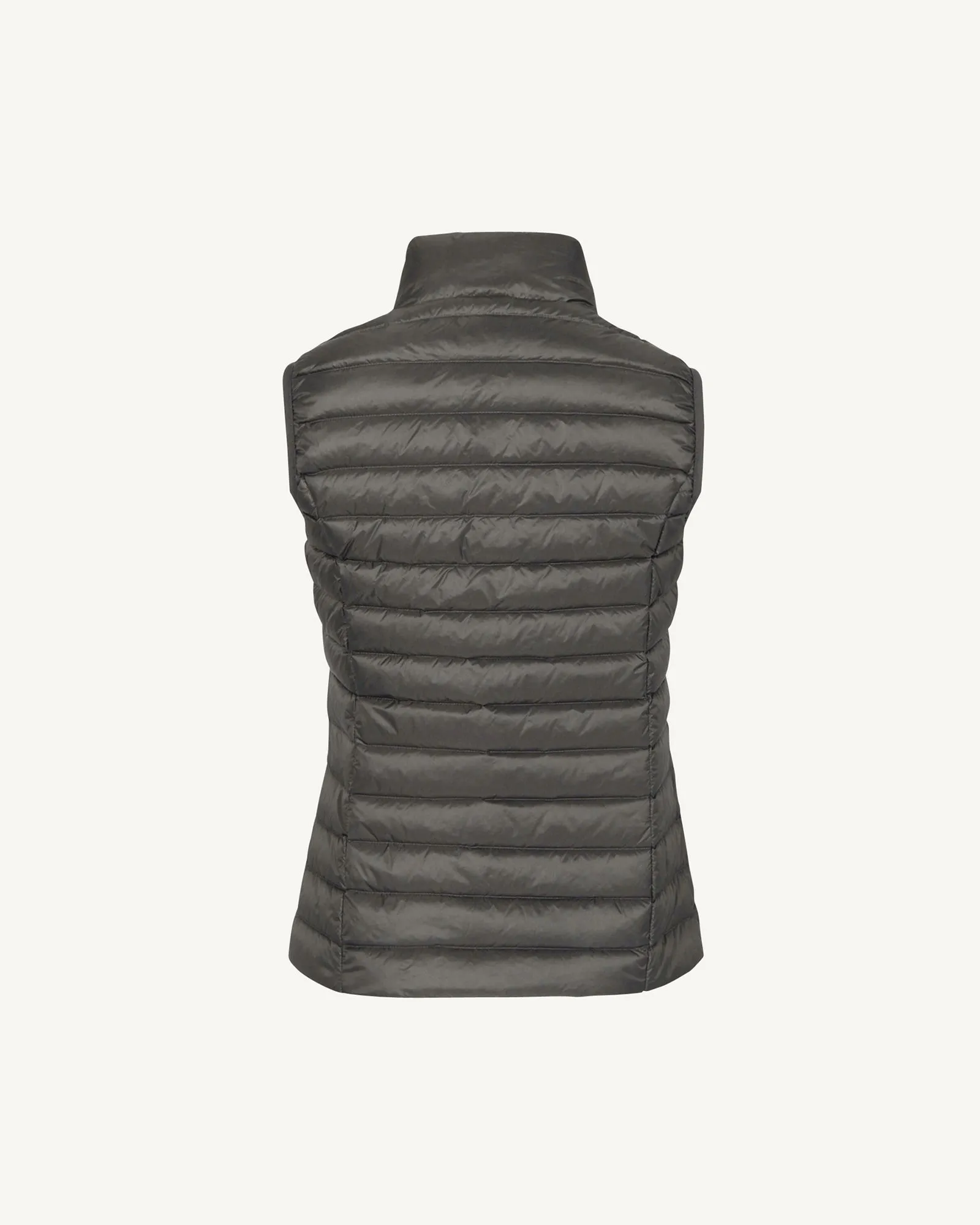 Light sleeveless down jacket Anthracite Seda