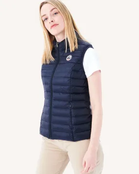 Light sleeveless down jacket Navy Seda