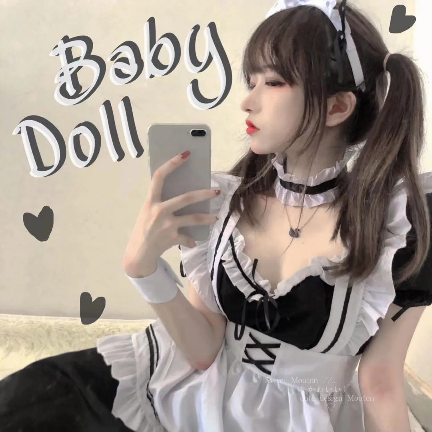 Lolita Maid Dress Outfits AD210020