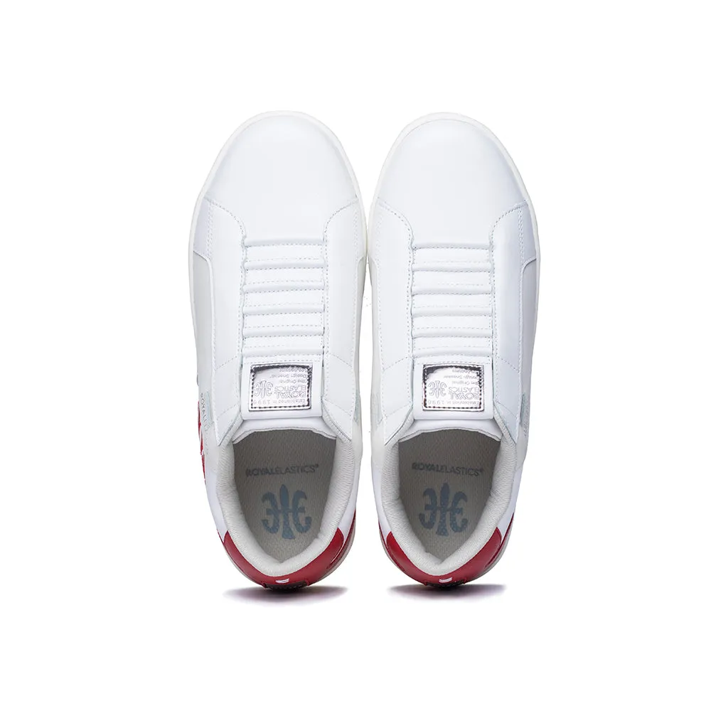 Men's Adelaide Red White Leather Sneakers 02694-001