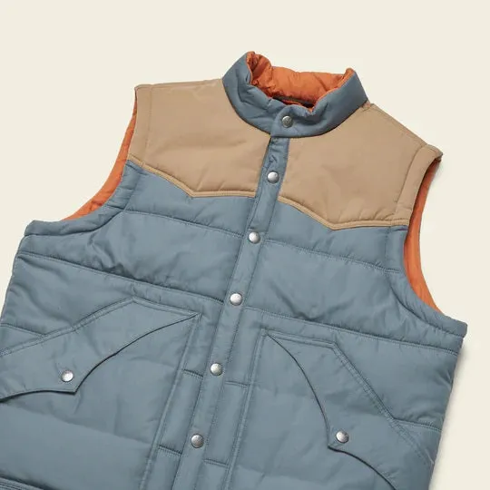 Men's Howler Bros | Rounder Vest | Dark Slate / Khaki