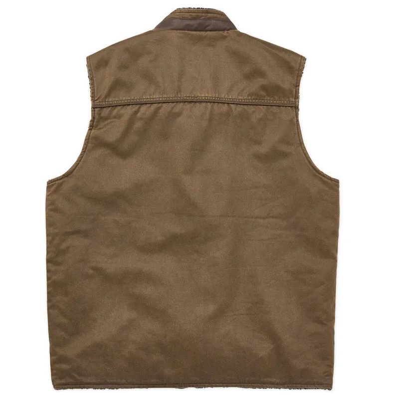 Men's Madison Creek | Teton Travel Twill & Sherpa Reversible Vest | Vintage