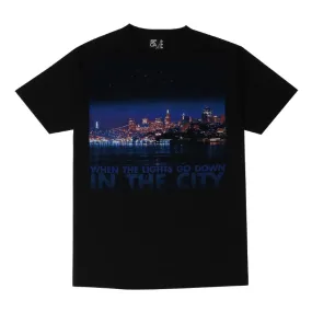 Mens SFCA City Lights T-Shirt Black