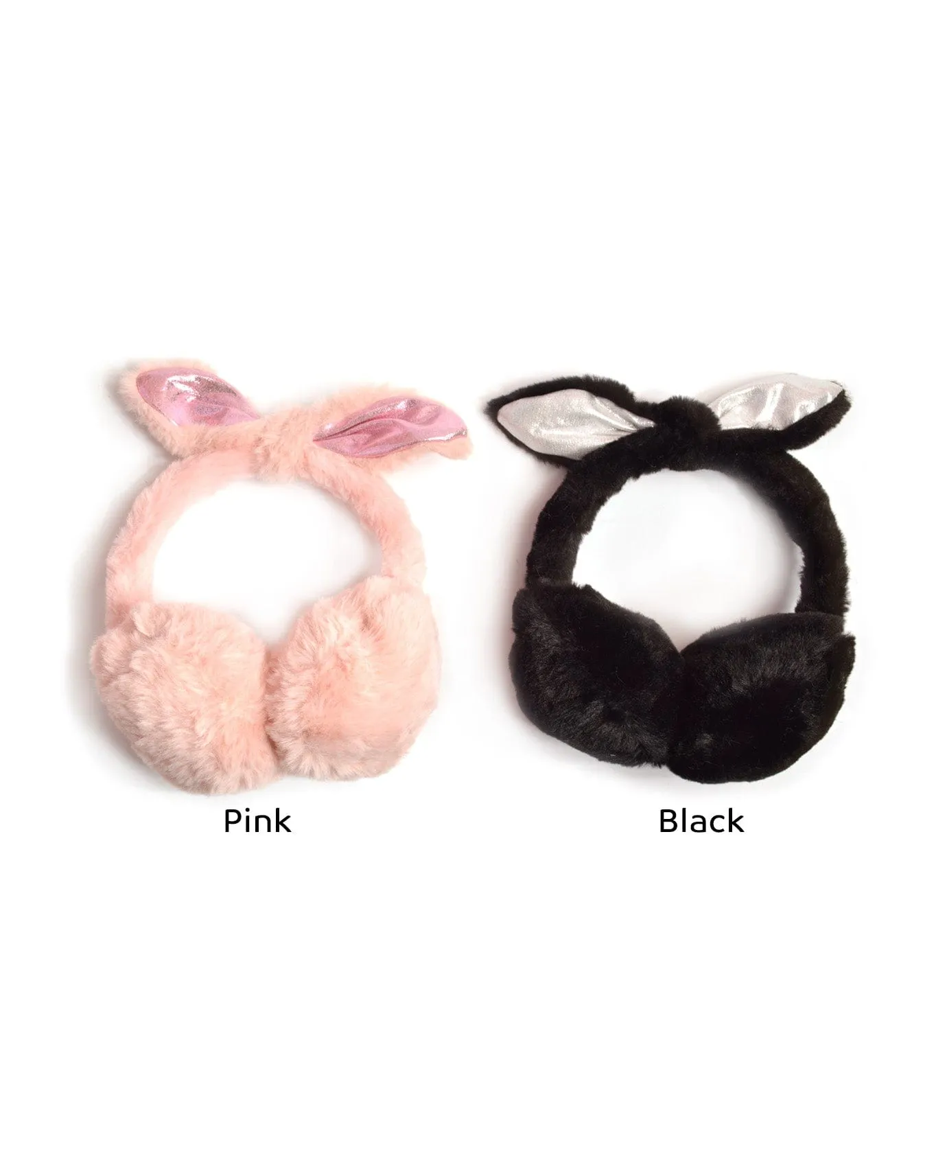 Metallic Bow Ear Muff