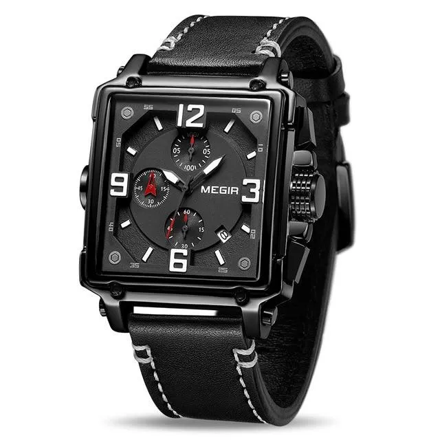 MGR™ Men's Stylish Leather Business Watch