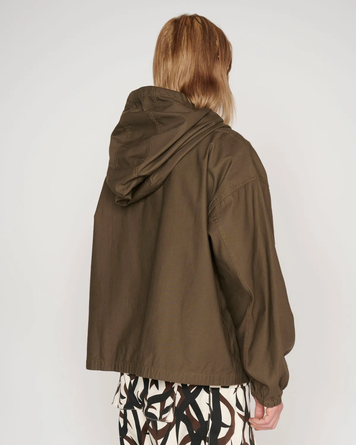 Military Cloth Smock - Olive